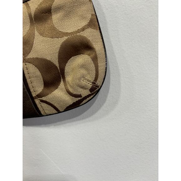 Coach Vintage Y2K Wristlet Monogram Canvas - Picture 2 of 4